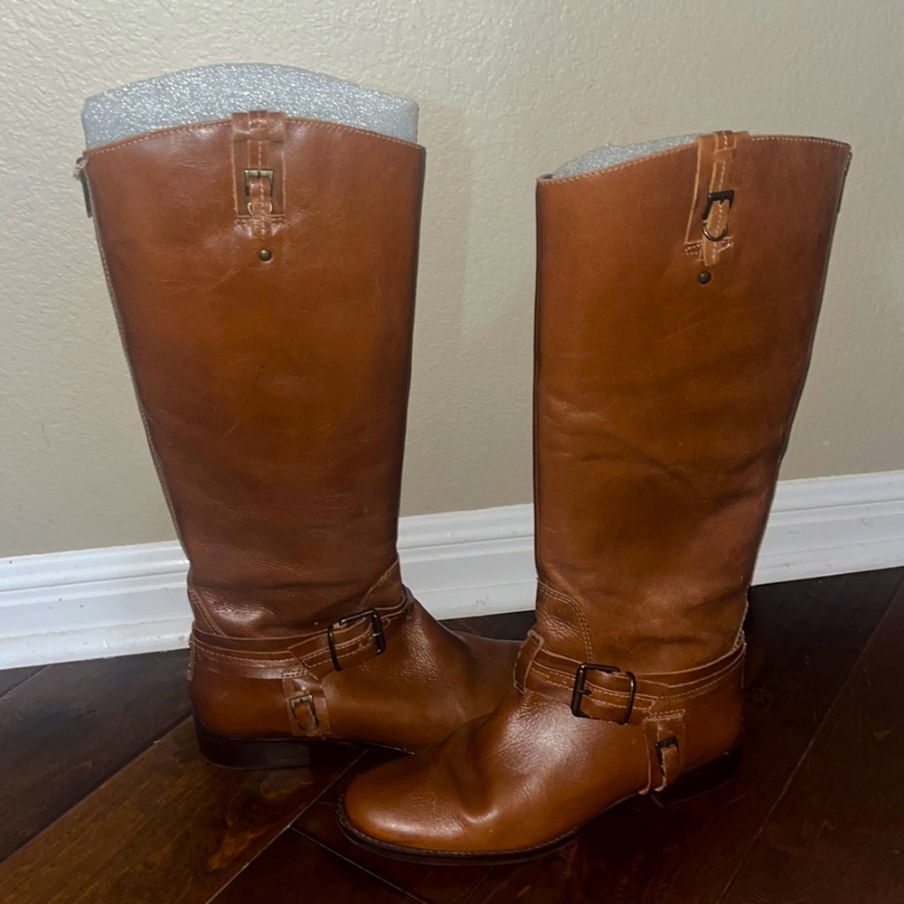 Matisse Knee-High Full-Zip Brown Boots, Brand New Condition - Women’s Size 9.5